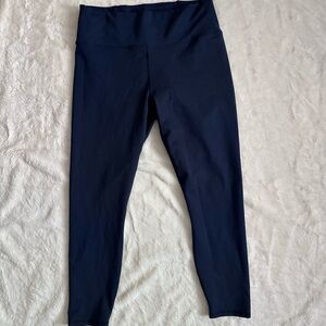 Fabletics navy blue powerhold leggings